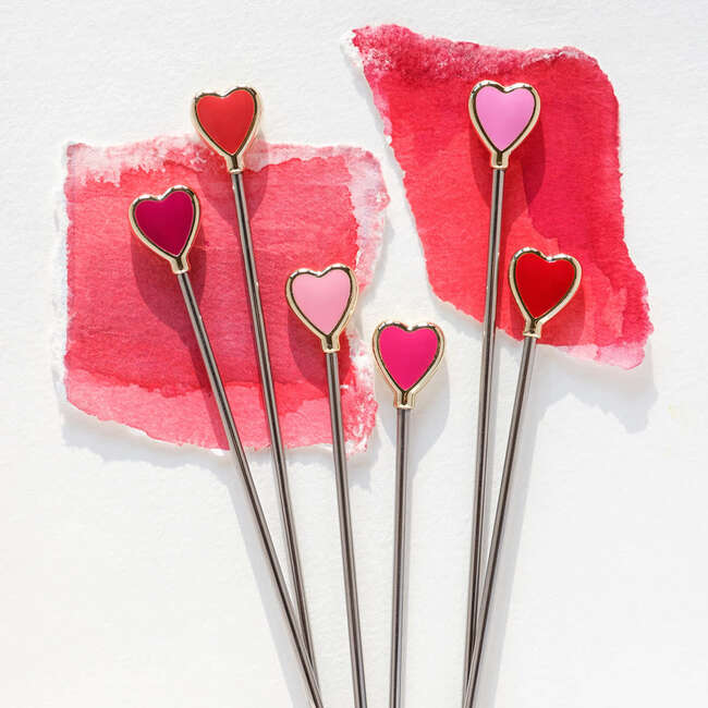 Heart Swizzle Sticks - Tabletop - 3