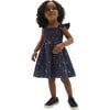 The Tiny Ellie Nap Dress, Petite Fleur in Navy - Dresses - 1 - thumbnail