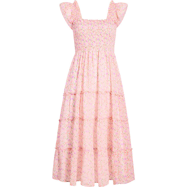 Women's Ellie Nap Dress, Pansy in Pink Multi
