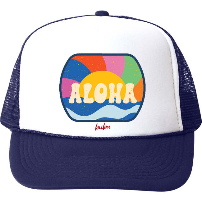 Aloha Retro Hat, Navy