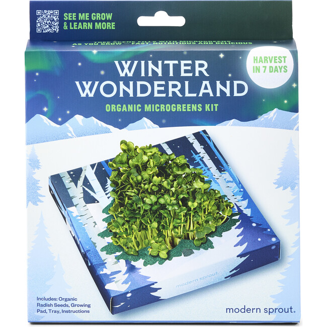 Winter Wonderland Microgreens Kit