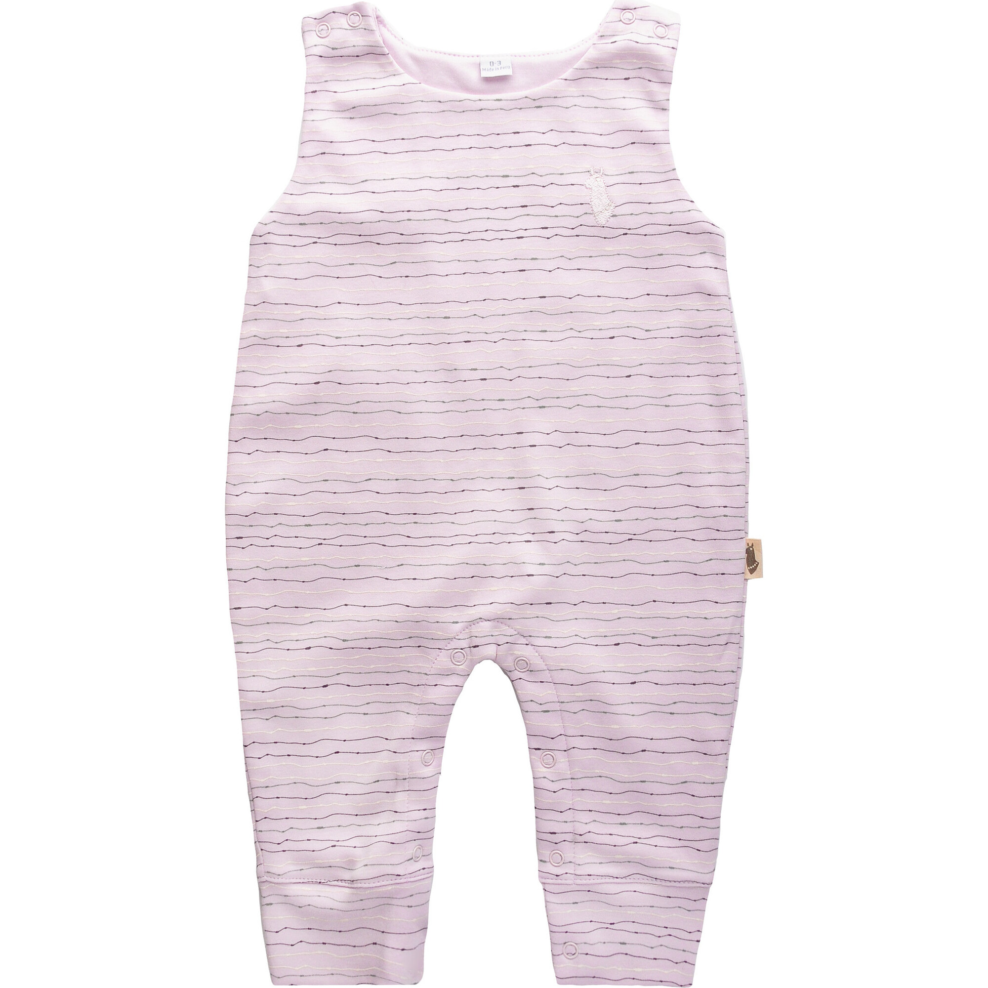 Printed Overall Quipu, Lavender - Rompers - 1