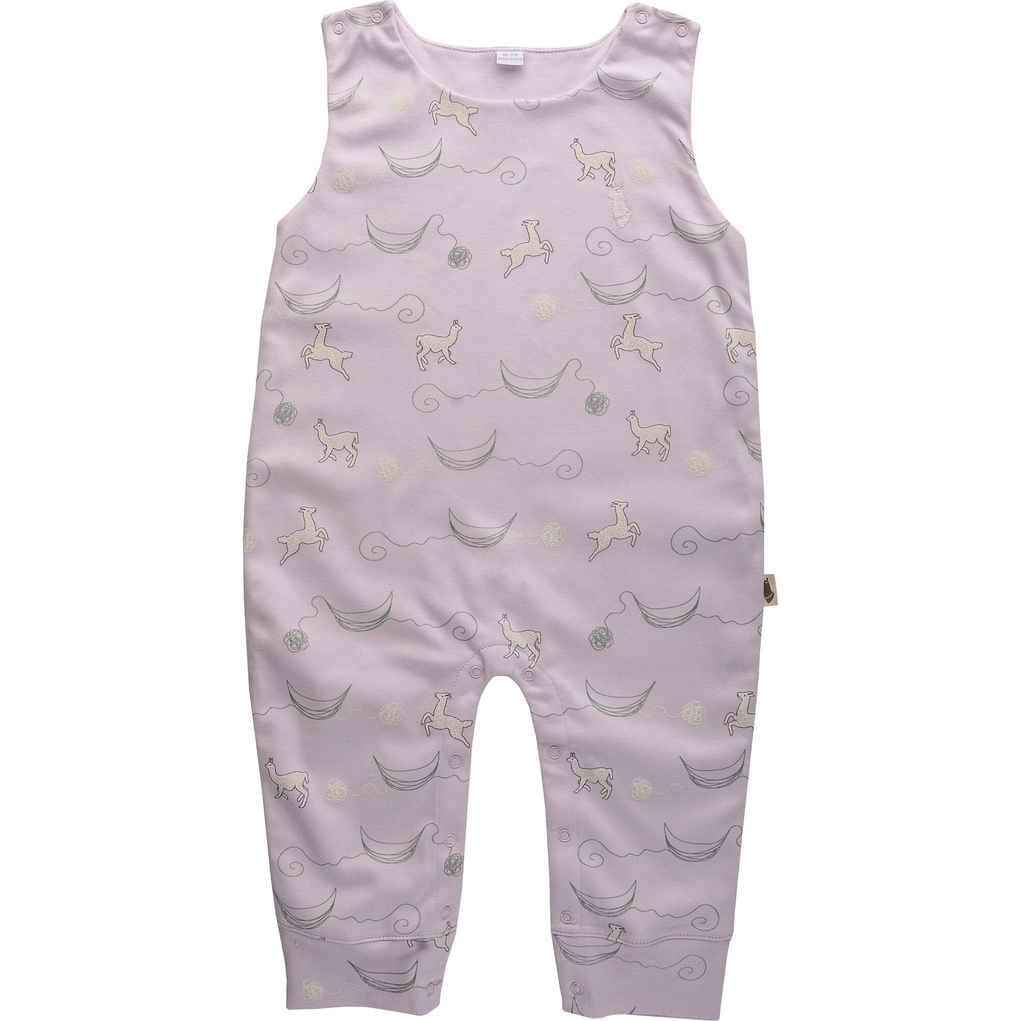Printed Overall Totora, Lavender - Rompers - 1