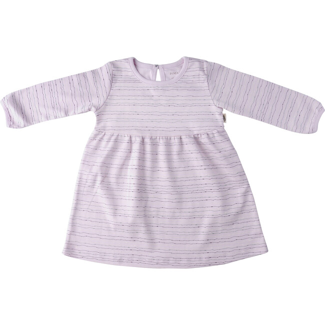 Long Sleeve Dress With Bloomer Quipu, Lavender