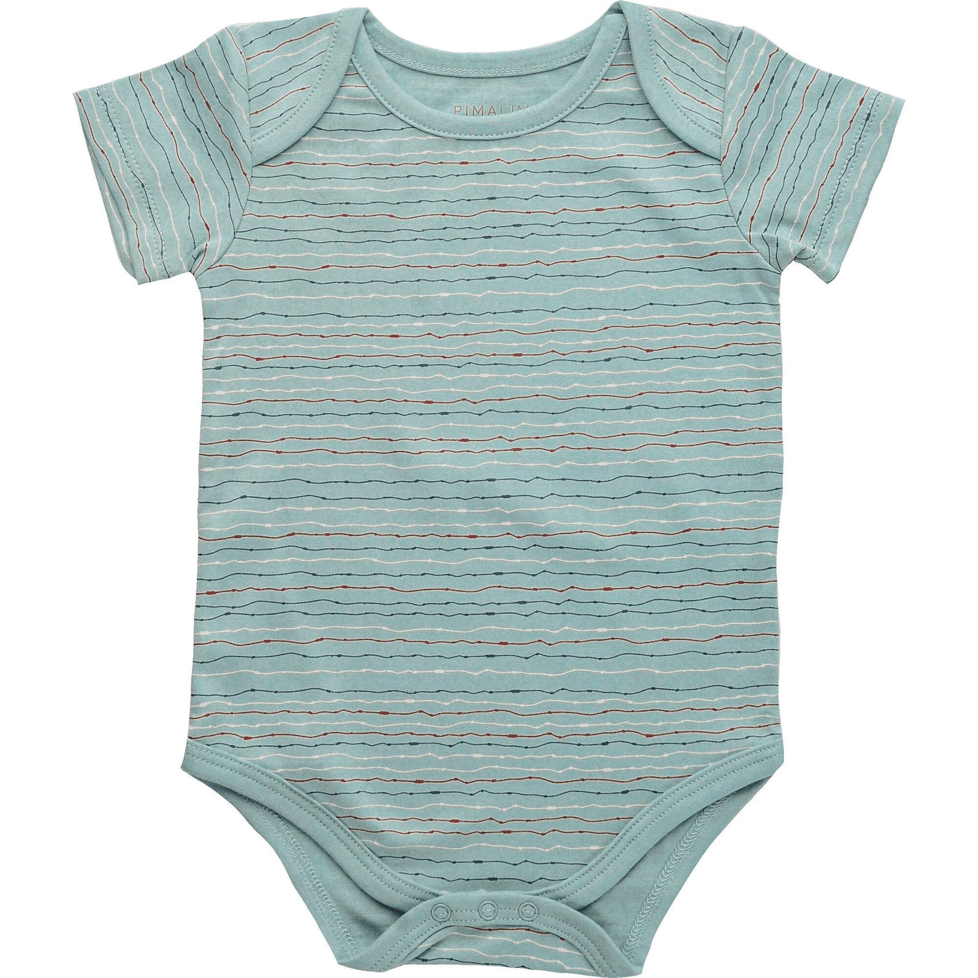 Quipu Short Sleeve Bodysuit, Mint - Onesies - 1
