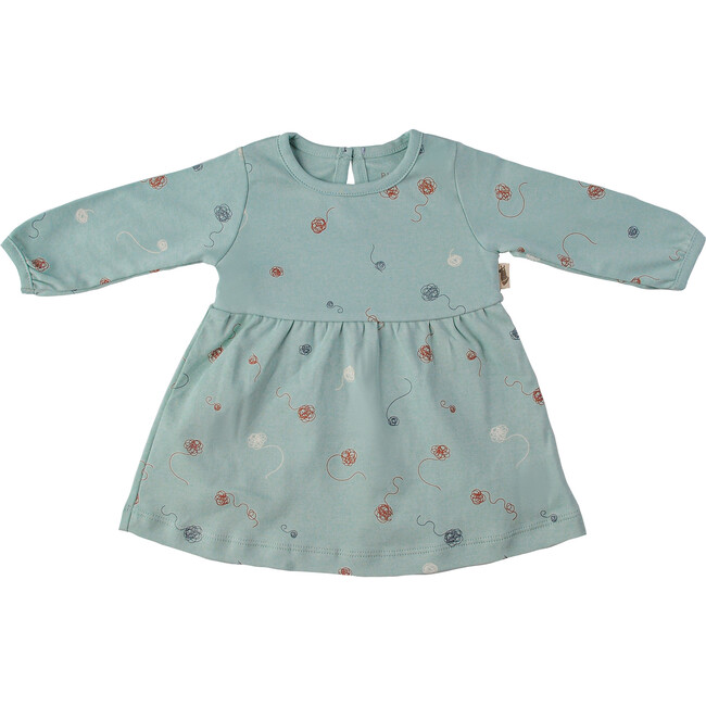 Long Sleeve Dress With Bloomer Hilo, Mint