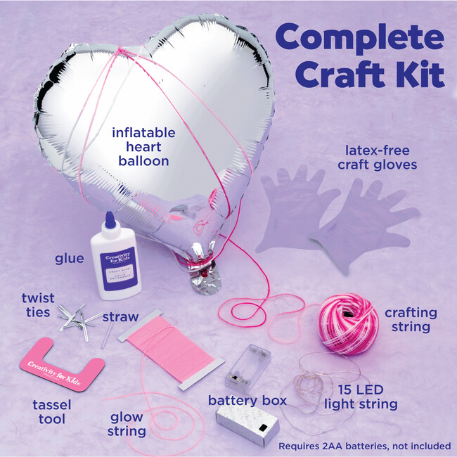 String Art Heart Light - Craft Kits - 3