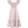 Women's Peony Dress, Pink - Dresses - 1 - thumbnail