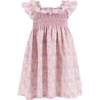 Peony Girl Dress, Pink - Dresses - 1 - thumbnail