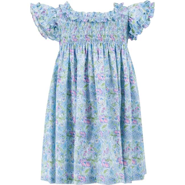 Gardenia Girl Dress, Blue
