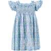 Gardenia Girl Dress, Blue - Dresses - 1 - thumbnail