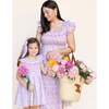 Peony Girl Dress, Pink - Dresses - 3