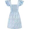 Women's Gardenia Dress, Blue - Dresses - 6