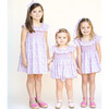 Peony Girl Dress, Pink - Dresses - 5