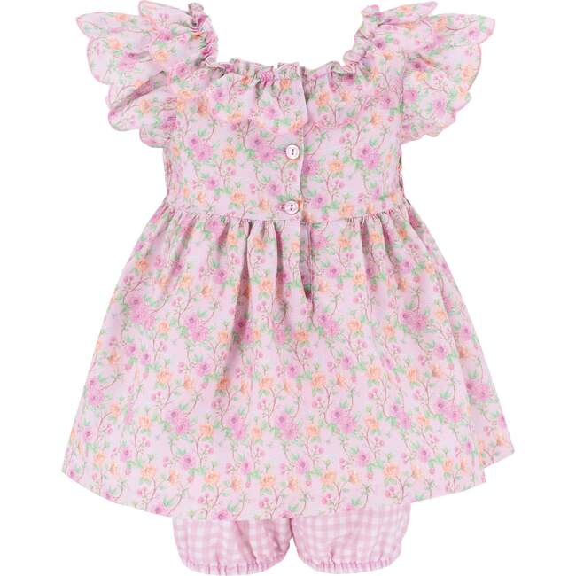 Peony Girl Set, Pink - Dresses - 6