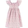 Peony Girl Dress, Pink - Dresses - 6