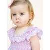 Peony Girl Bubble, Pink - Onesies - 5