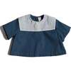 Skipper Patchwork Sailor Shirt, Kelp Mix - Shirts - 1 - thumbnail