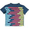 Sailor Stripes Graphic Tee, Cove Mix - T-Shirts - 1 - thumbnail