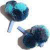 Pom Pom Bobbi Pins (Set of 6), Rainbow - Hair Accessories - 3