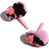 Pom Pom Bobbi Pins (Set of 6), Rainbow - Hair Accessories - 5