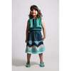 Piper Colorblock Crochet Vest, Kelp Mix - Vests - 4