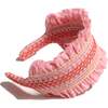 Pia Smocked Headband, Shrimp - Hair Accessories - 1 - thumbnail