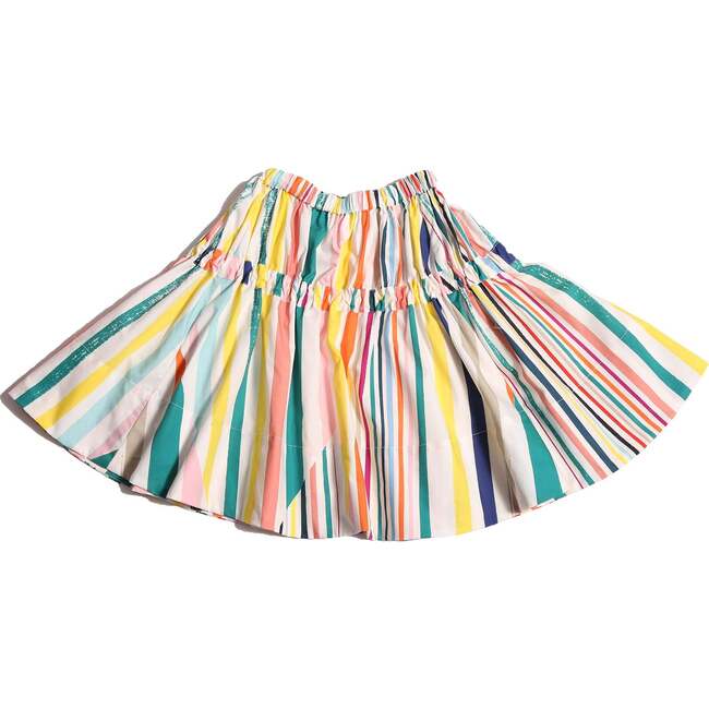 Morgan Bustled Skirt, Rainbow - Skirts - 2