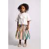 Morgan Bustled Skirt, Rainbow - Skirts - 4