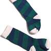 Diagonal Color Block Socks, Kelp Mix - Socks - 2