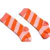 Diagonal Color Block Socks, Shrimp Mix - Socks - 2