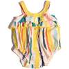 Baby Morgan Sun Romper, Rainbow - Rompers - 1 - thumbnail