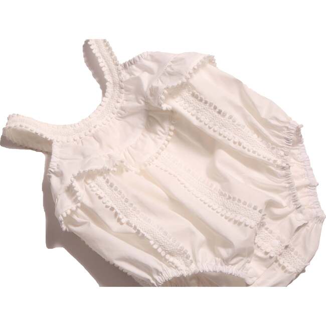 Baby Morgan Sun Romper, Sugar - Rompers - 3