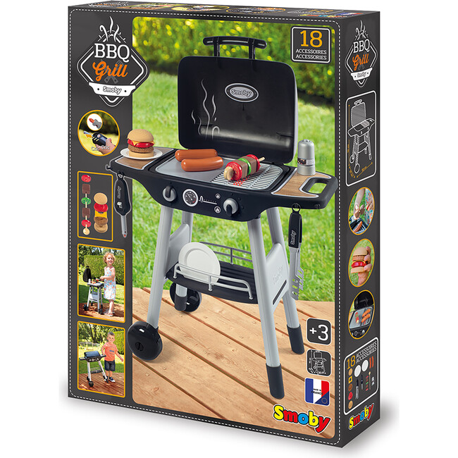 BBQ Plancha Play Grill with 16-piece Accessories - Play Kitchens - 3