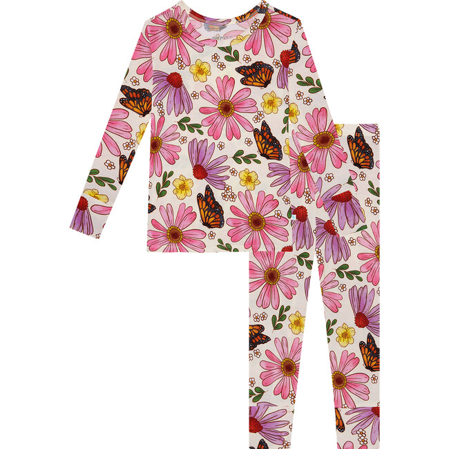 Kaavia Long Sleeve Basic Pajama, Natural