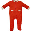 Stowe Sleeper, Mandarin Red - Pajamas - 1 - thumbnail