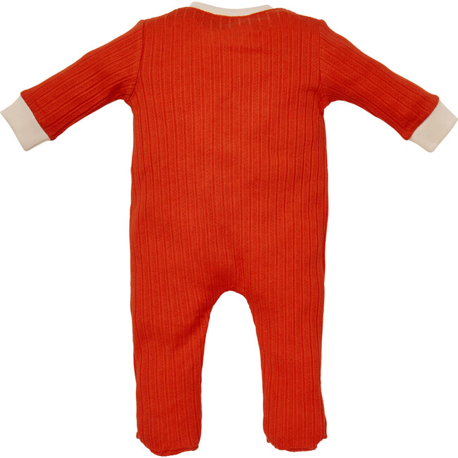 Stowe Sleeper, Mandarin Red - Pajamas - 3