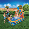 Wild Waves Water Park w/ Sprinkling Arch, Basketball hoop, & Ring Toss Game - Water Toys - 2