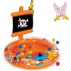 Pirate Sparkle Play Center Inflatable Ball Pit -Includes 20 Balls - Pool Toys - 1 - thumbnail