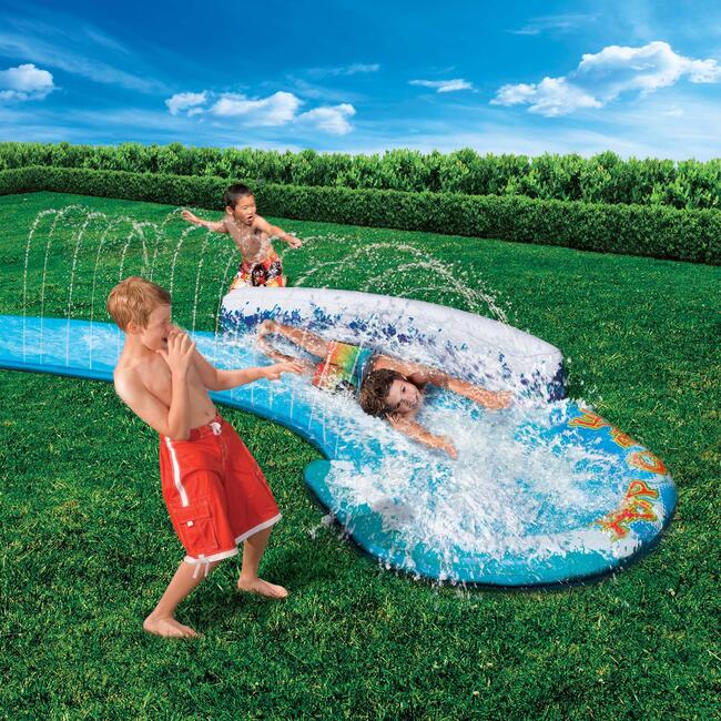Speed Curve Inflatable Water Slide - Lawn Water Slides - 2