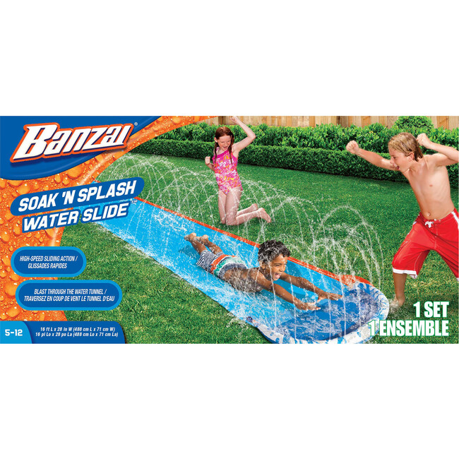 Soak 'N Splash High-Speed Backyard/Outdoor Water Slide - Lawn Water Slides - 3