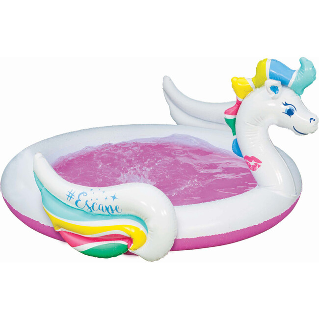 Pegasus Splash Pool - Inflatable Unicorn Kiddie Pool