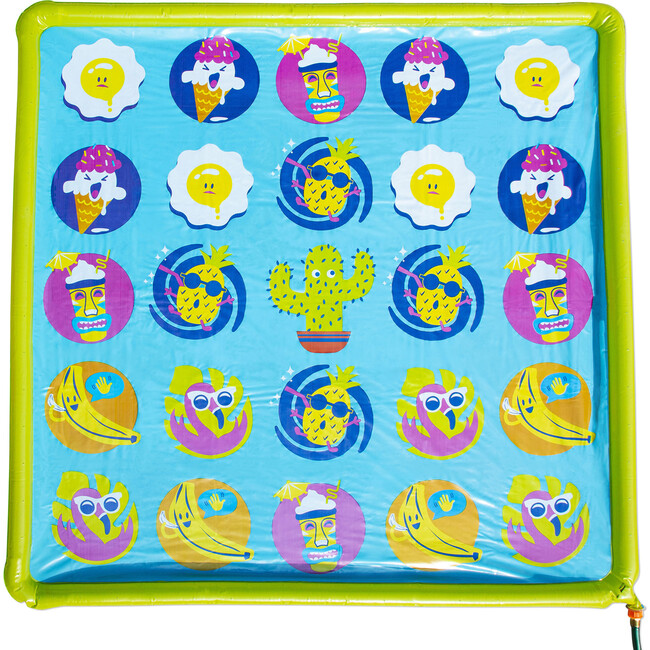 Playmat & Twist 'N Turn Challenge Sprinkler Game - Water Toys - 3