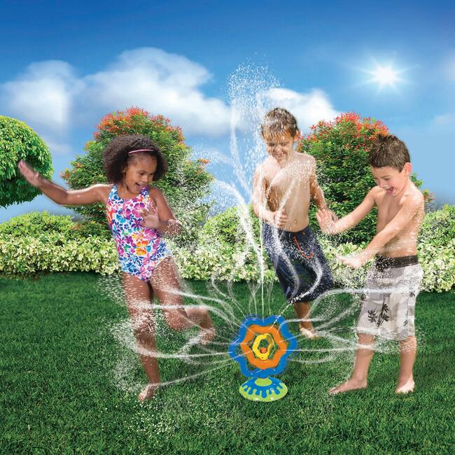 Cyclone Spin Sprinkler w/ Three Spinning Sprinkler Rings - Kids Sprinklers - 2