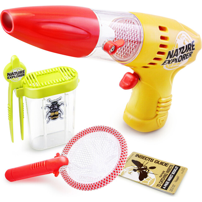 Insect Vacuum Deluxe Collector Set - Bug Out Critter Capture Set, Toy Outdoor Observation & Explorer Tools
