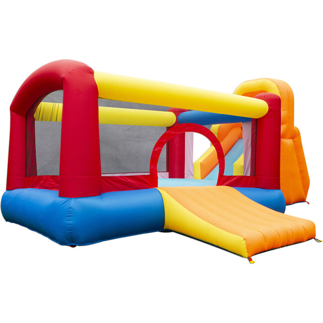 Double Slide Vinyl Backyard Bouncer Inflatable Slide & Bounce House - Pool Toys - 8