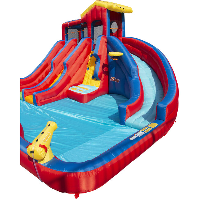 Hydro Blast Kids Inflatable Backyard Waterpark Pool Play Center - Lawn Water Slides - 8