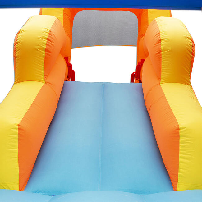 Double Slide Vinyl Backyard Bouncer Inflatable Slide & Bounce House - Pool Toys - 9