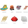 Double Drench Inflatable Water Park, Outdoor Splash Toy - Lawn Water Slides - 8