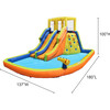 Double Drench Inflatable Water Park, Outdoor Splash Toy - Lawn Water Slides - 9